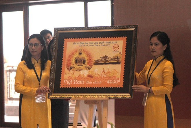 Postage stamp issued on UN Day of Vesak 2019 - ảnh 1