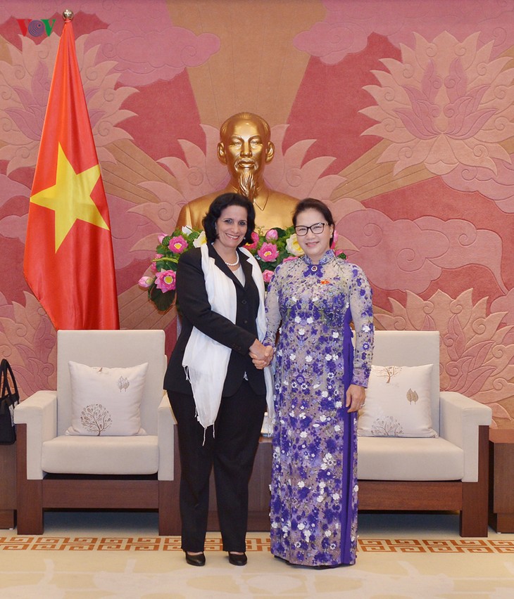 National Assembly Chairwoman receives Cuban Chief Prosecutor  - ảnh 1