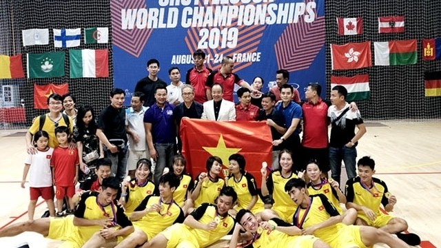 Vietnam wins Shuttlecock World Championships 2019 - ảnh 1