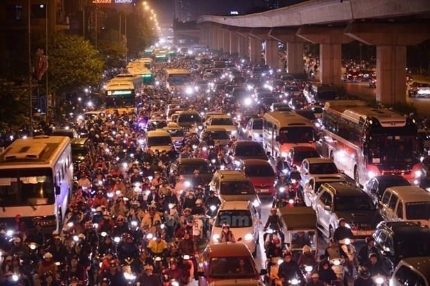 Hanoi to arrange priority lanes for buses  - ảnh 1