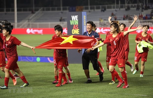 Vietnam’s women football team ranks 32nd globally  - ảnh 1