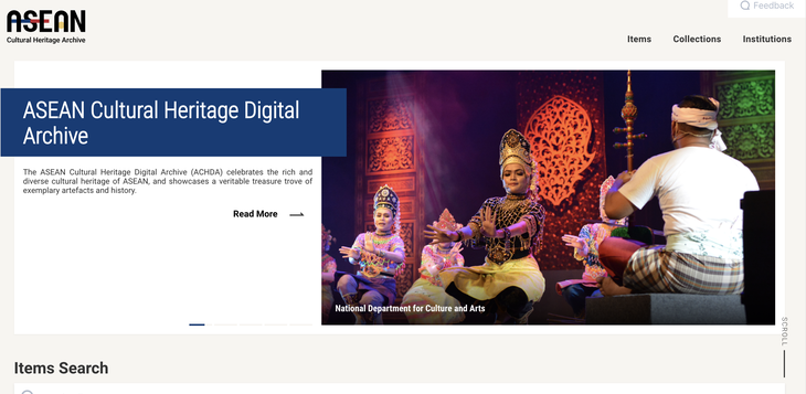 ASEAN Cultural Heritage Digital Archive website inaugurated - ảnh 1
