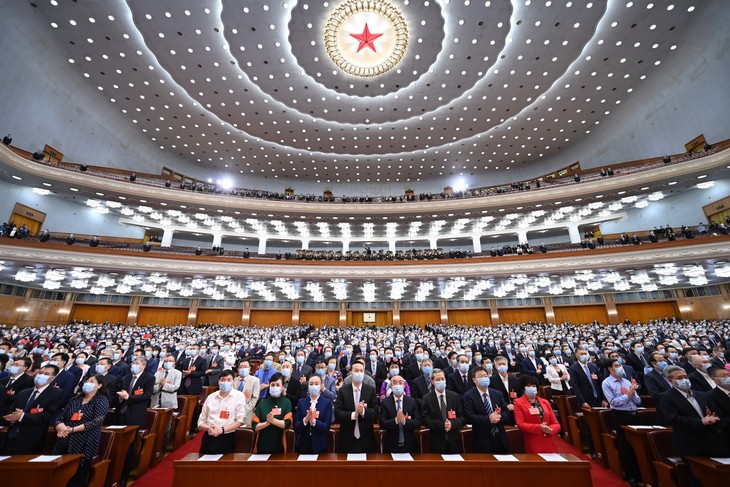 The Chinese People's Political Consultative Conference closes 3rd session - ảnh 1