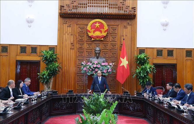 Prime Minister receives Chinese investors in Vietnam - ảnh 1