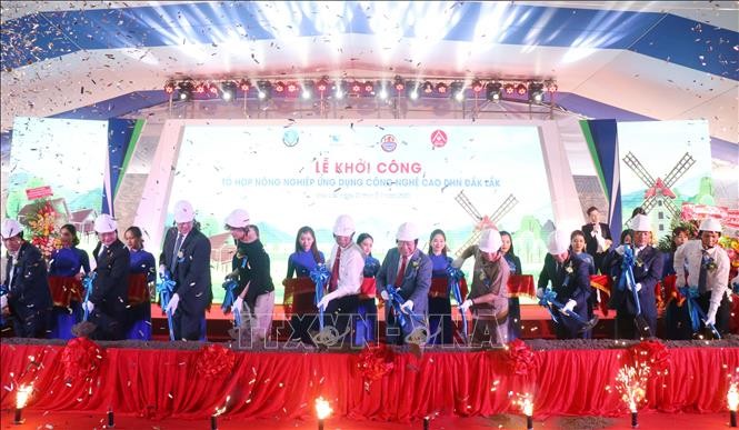 Construction begins on most modern agricultural complex in Central Highlands - ảnh 1