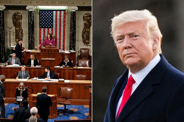 US House passes resolution asking Mike Pence to remove Donald Trump - ảnh 1