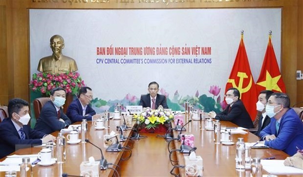 Vietnam, China hold Communist Party online conference  - ảnh 1