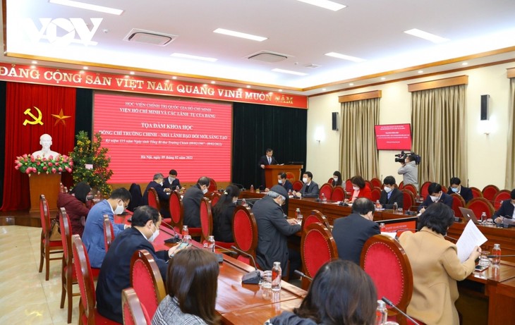 Seminar on Truong Chinh – a leader of innovation and renovation  - ảnh 1