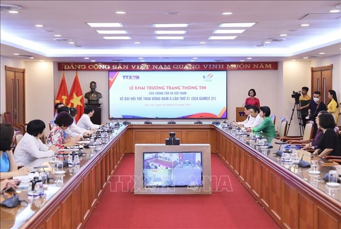 Vietnam News Agency inaugurates Sea Games website  - ảnh 1