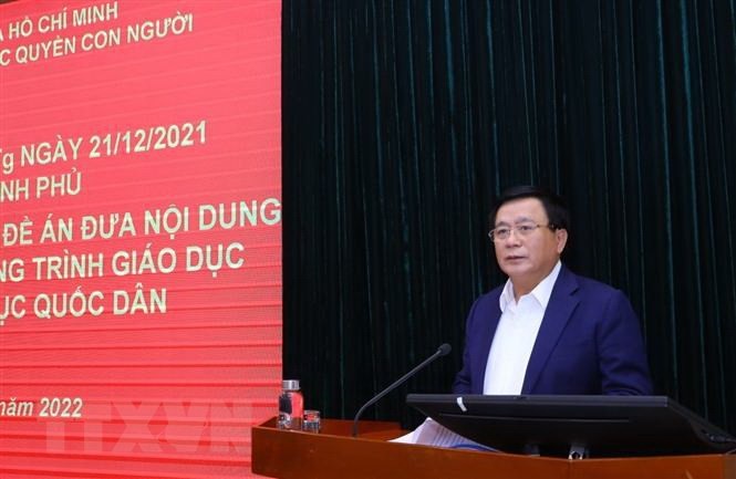 All Vietnamese educational institutions will teach human rights by 2025 - ảnh 2