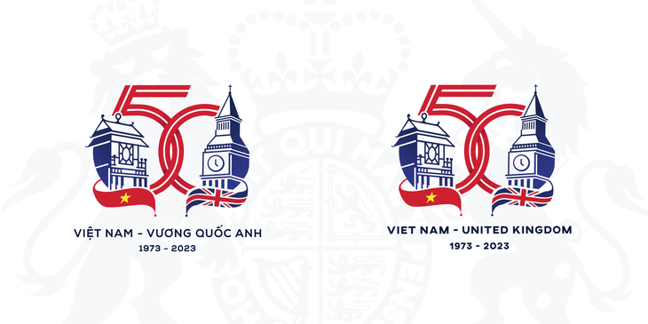 Logo for 50 years of Vietnam-UK diplomacy unveiled - ảnh 2