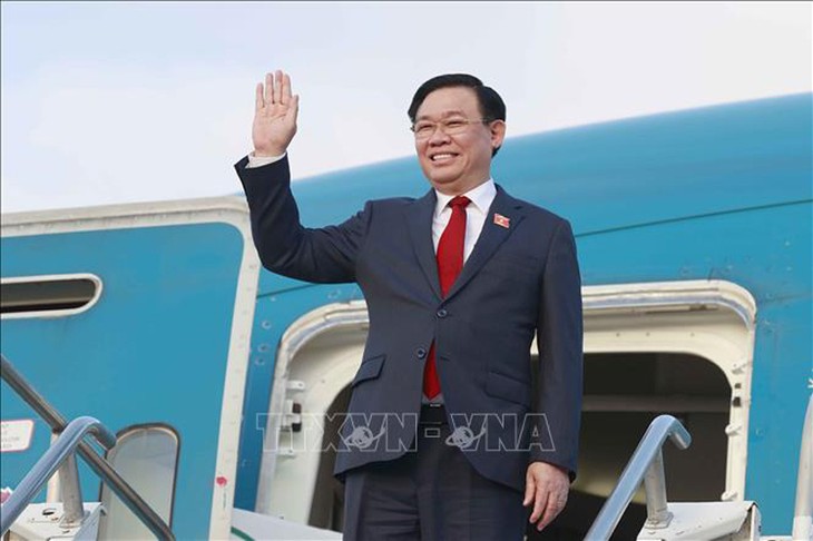National Assembly Chairman arrives in Uruguay for official visit - ảnh 1