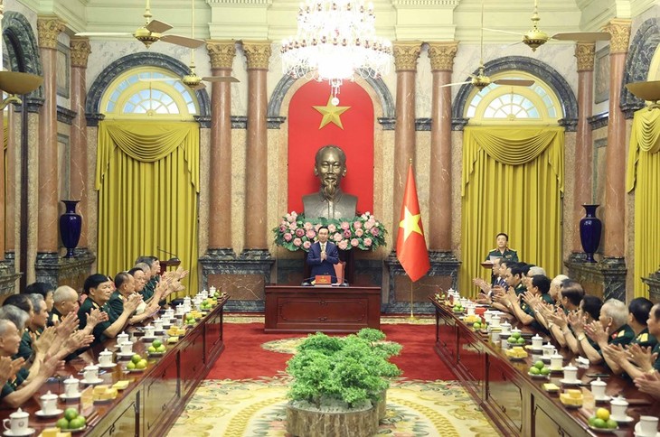 Heroes and martyrs will be remembered forever, says President Thuong  - ảnh 1