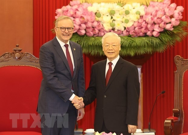 Party leader agrees to elevate Vietnam-Australia relations to new level - ảnh 1