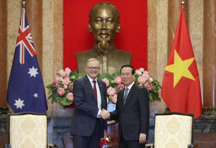 Australian leaders’ successive visits create momentum for bilateral ties, says President Thuong - ảnh 1