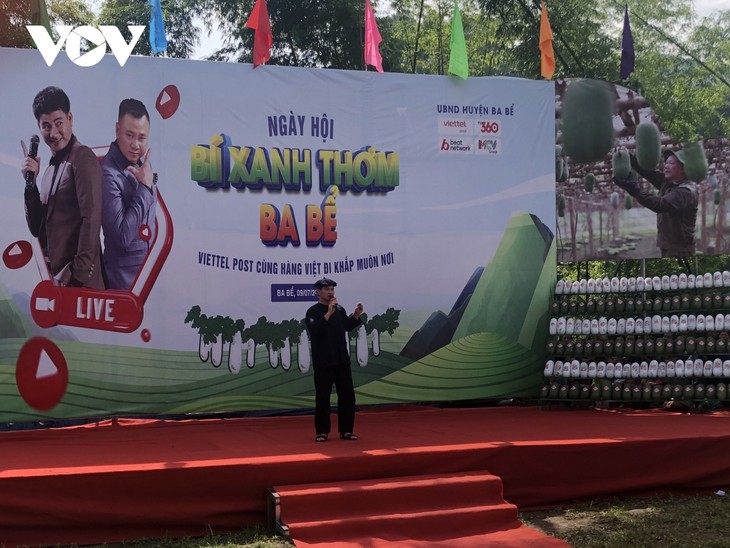 Bac Kan province promotes fragrant green squash - ảnh 1