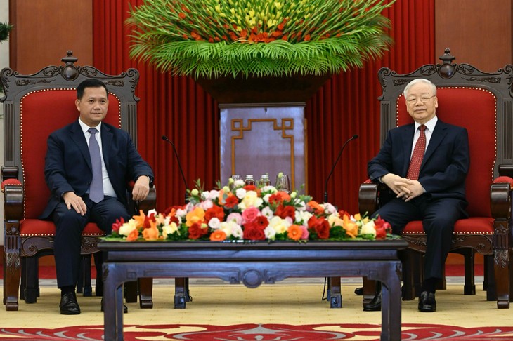 Party leader calls for further nurturing Vietnam-Cambodia relationship  - ảnh 1