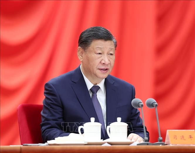 Xi affirms readiness to push for steady, sound, sustainable development of relations with US - ảnh 1