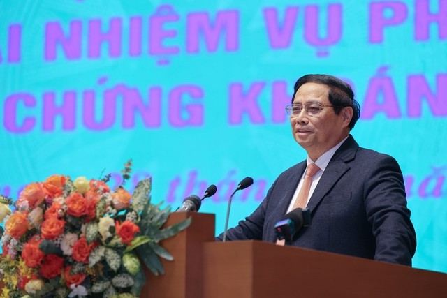 Government determined to upgrade stock market from “frontier” to “emerging”: PM - ảnh 1