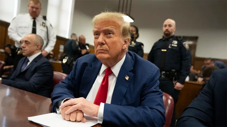 Donald Trump becomes first US president convicted of a crime - ảnh 1