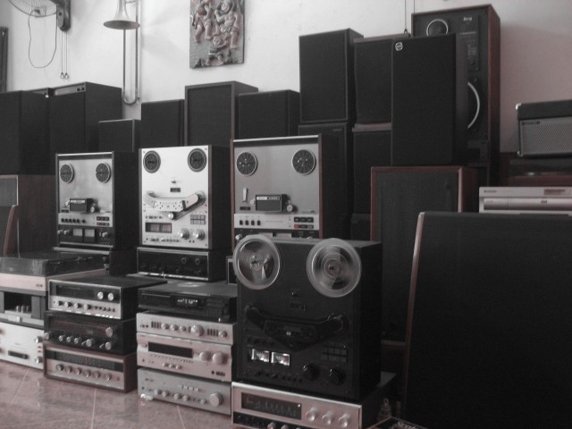 河内市民收藏老式音响设备的潮流 - ảnh 3