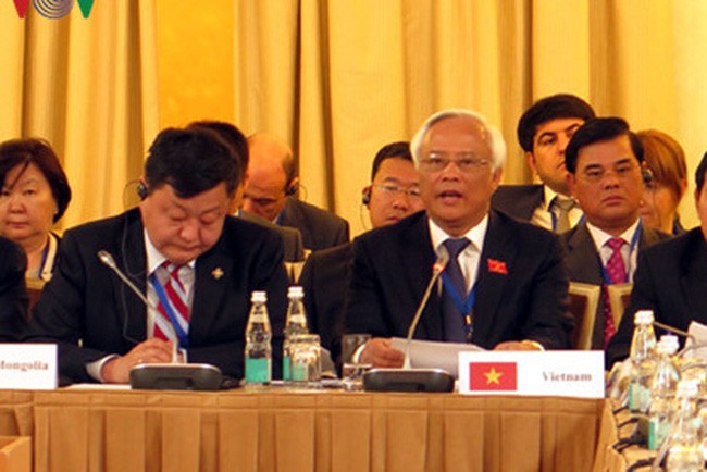 越南出席首届亚欧国家议长会议 - ảnh 1