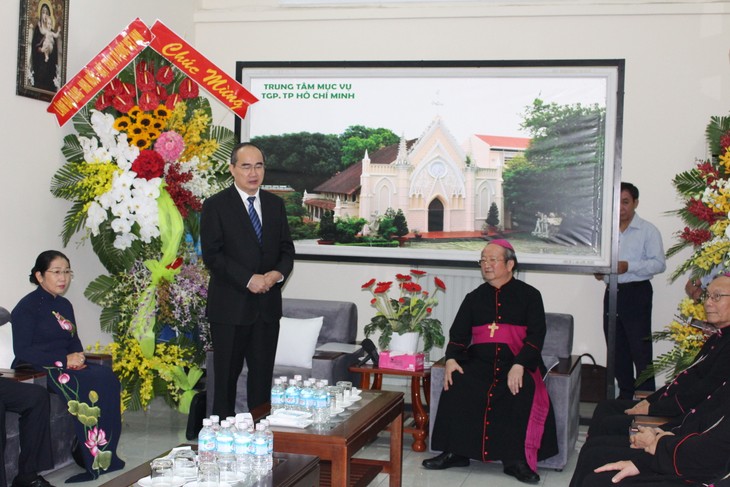 越南天主教教会是越南民族大团结体不可分割的一部分 - ảnh 1