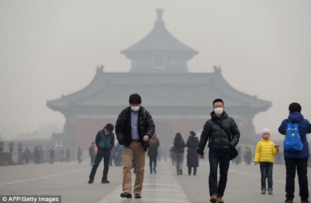  北京空气污染依然是橙色预警  - ảnh 1