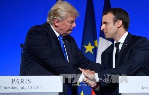 特朗普强调与法国的稳固关系 - ảnh 1