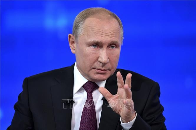 俄罗斯总统普京批准暂停履行《中导条约》 - ảnh 1