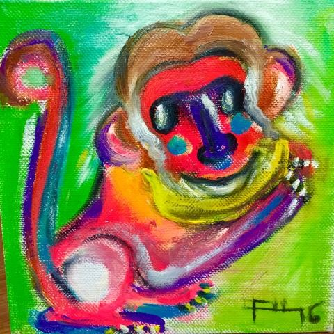 งานนิทรรศการภาพวาด “ลิง” ต้อนรับตรุษต๊ดประเพณีปีวอก 2016  - ảnh 3