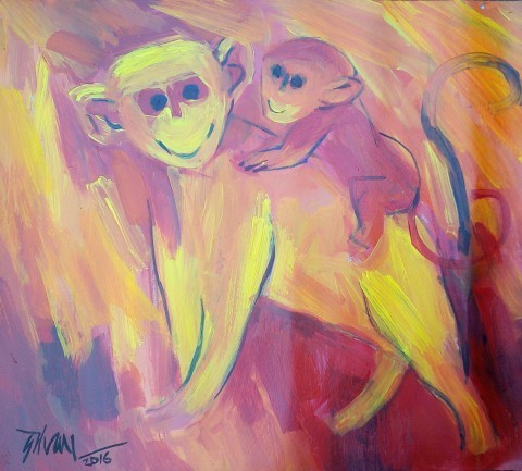 งานนิทรรศการภาพวาด “ลิง” ต้อนรับตรุษต๊ดประเพณีปีวอก 2016  - ảnh 6