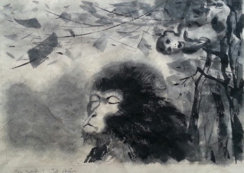 งานนิทรรศการภาพวาด “ลิง” ต้อนรับตรุษต๊ดประเพณีปีวอก 2016  - ảnh 7