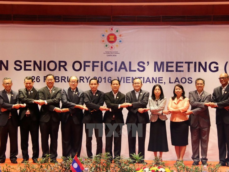 เปิดการประชุมเจ้าหน้าที่อาวุโสอาเซียน SOM ASEAN ณ ประเทศลาว  - ảnh 1