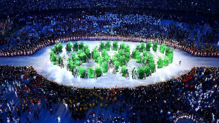 เปิดมหกรรมกีฬาฤดูร้อน โอลิมปิก ริโอ 2016 - ảnh 1