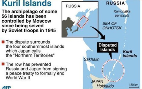 ญี่ปุ่นยืนหยัดจุดยืนเกี่ยวกับปัญหาหมู่เกาะที่มีการพิพาทกับรัสเซีย  - ảnh 1