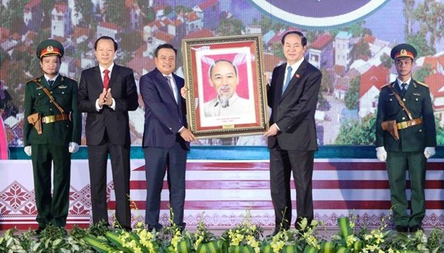 Чан Дай Куанг присутствовал на праздновании 185-й годовщины провинции Лангшон - ảnh 1