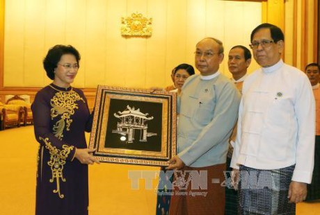 Председатель верхней палаты парламента Мьянмы посетит Вьетнам с визитом - ảnh 1