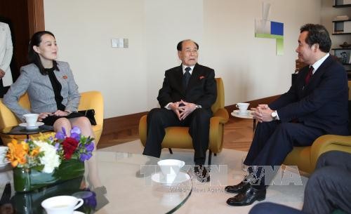 Мун Чжэ Ин призвал к сотрудничеству, направленному на проведение межкорейского саммита - ảnh 1