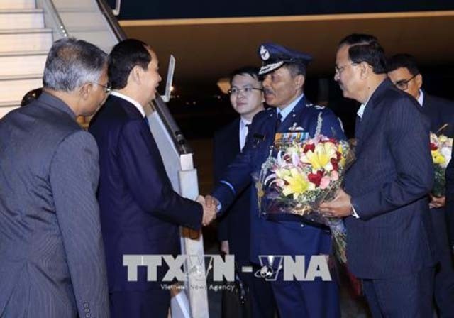 Государственный визит президента Вьетнама Чан Дай Куанга в Индию - ảnh 1