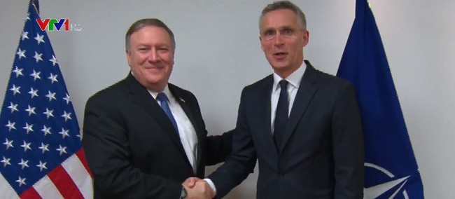 Новый госсекретарь США встретился со союзниками по НАТО - ảnh 1