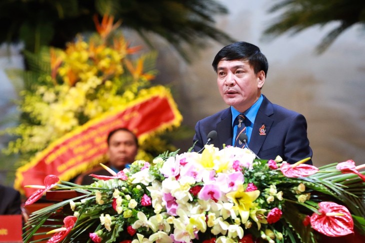 В Ханое успешно завершился 12-й съезд профсоюзов Вьетнама - ảnh 1