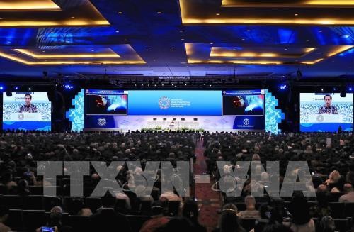 В Индонезии открылось пленарное заседание ежегодной конференции МВФ и ВБ - ảnh 1