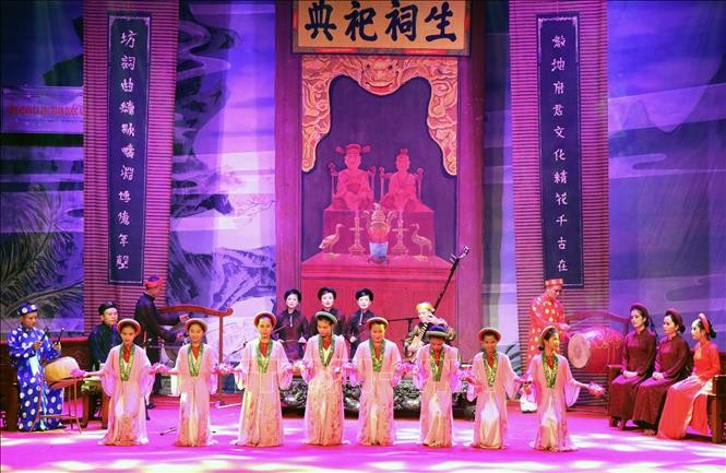 В провинции Хатинь открылся Всереспубликанский фестиваль пения «качу» – 2018 - ảnh 1
