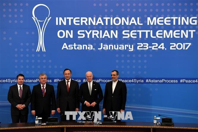 Россия, Турция и Иран проведут следующий раунд переговоров по сирийскому урегулированию - ảnh 1