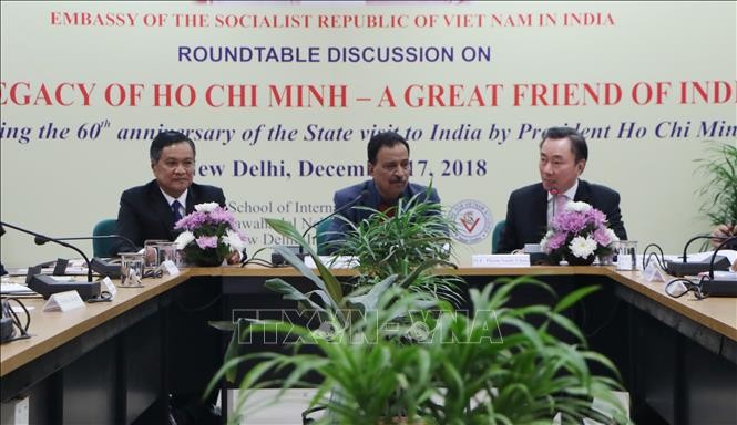 Прошел семинар, посвященный 60-й годовщине официального визита Президента Хо Ши Мина в Индию - ảnh 1