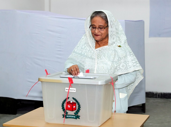 Поздравительная телеграмма премьер-министру Бангладеш - ảnh 1