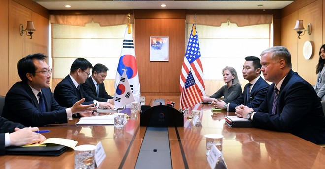 США и КНДР обсудили более 10 вопросов в преддверии второго саммита - ảnh 1