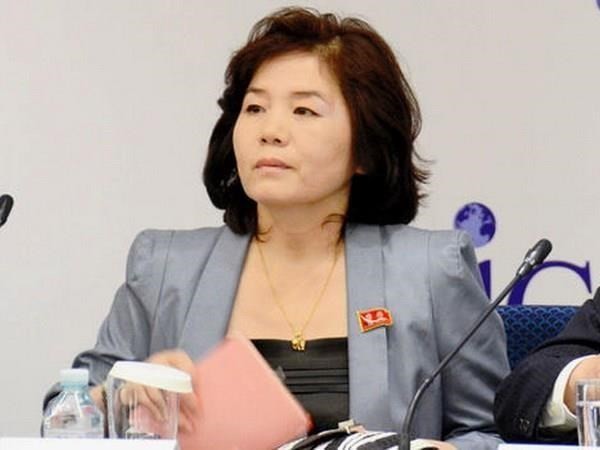 Чо Сон Ху стала первым замминистра иностранных дел КНДР - ảnh 1