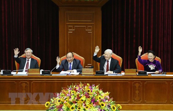 В Ханое открылся 10-й пленум ЦК Компартии Вьетнама 12-го созыва - ảnh 1